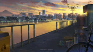 Anime Lo Fi relajante — Paisaje anime Fondos de pantalla