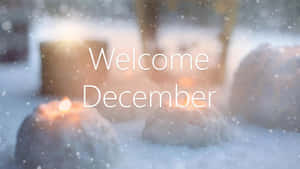 Bienvenido Diciembre — Estética invernal Fondos de pantalla