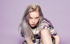 Billie Eilish Estética Púrpura