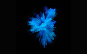 Arte de explosión de color azul para fondo de pantalla de MacBook Pro. — MacBook Pro Fondos de pantalla