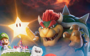 Bowser en una pose épica en un fondo de pantalla 2560 x 1600 — MacBook Air M1 Fondos de pantalla