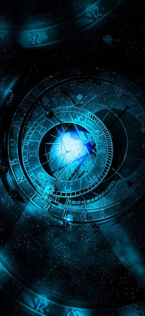 Fondo de pantalla de Brújula Mágica Amoled — iPhone Xs Fondos de pantalla