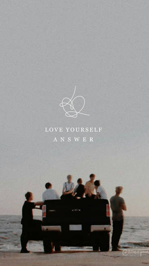 BTS Estético en Camioneta en la Playa — Bts estético Fondos de pantalla