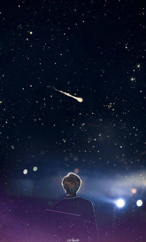 BTS Galaxia Estrella Fugaz — Bts Fondos de pantalla