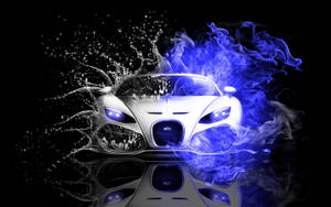 Fondo de pantalla de un genial auto Bugatti Veyron — Autos geniales GIF Fondos de pantalla