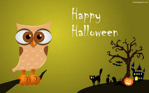 Búho Kawaii de Halloween
