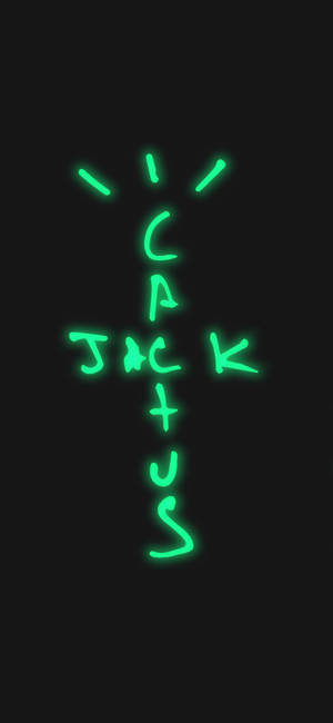 Fondo de pantalla Cactus Jack logo brillante — iPhone 14 Pro Fondos de pantalla