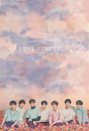 Cama Estética de BTS con Rosas — Bts estético Fondos de pantalla