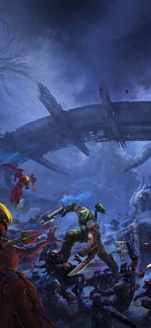 Fondo de Doom para Pixel 3xl — Galaxia A18 Fondos de pantalla