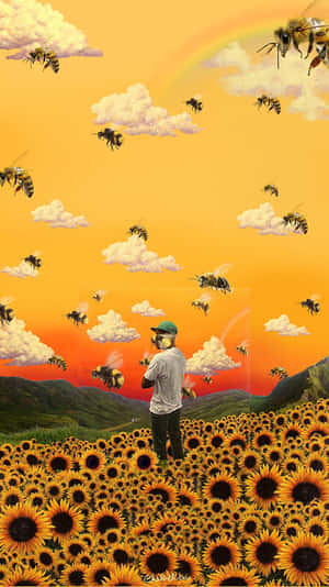 Campo de girasoles Tyler The Creator PFP