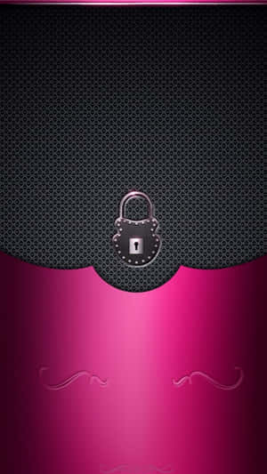 iPhone rosa y negro — Patrón genial Fondos de pantalla