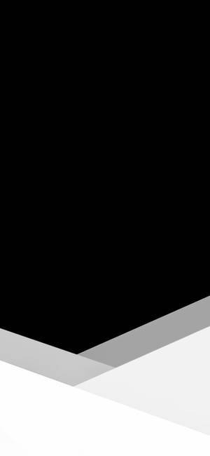 Capas Abstractas Teléfono Negro Minimalista