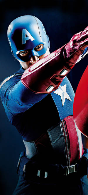 Arte de Captain America Samsung S20 FE — Oppo F29 Pro Fondos de pantalla