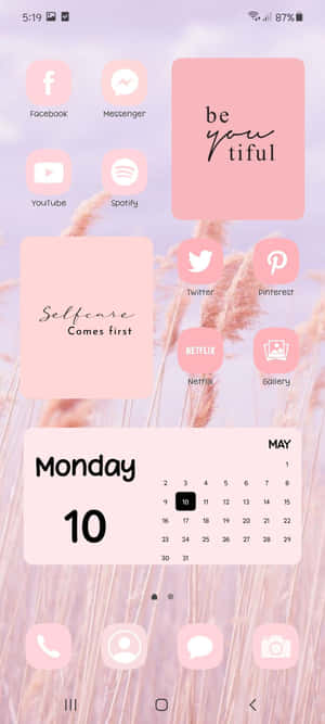 Imágenes de widgets estéticos — OnePlus 15R Fondos de pantalla