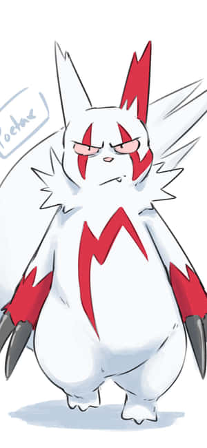 Cara enojada de Zangoose — Galaxia A57 Fondos de pantalla