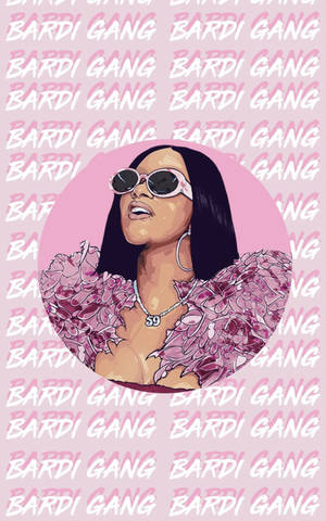 Fondo de pantalla de Cardi B Rosa Bardi Gang — Galaxy Tab Fondos de pantalla