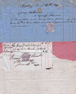 Fondo de pantalla de viejas cartas vintage escritas en papel azul y blanco — Galaxy Z Fold 5 Fondos de pantalla