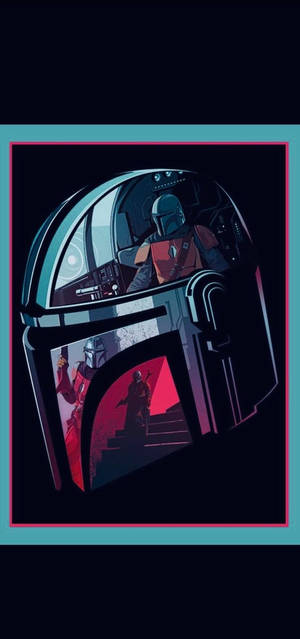 828x1765 The Mandalorian — iPhone 13 Mini Fondos de pantalla