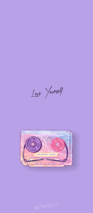 Cassette de BTS Estética Love Yourself — Estética de BTS Fondos de pantalla