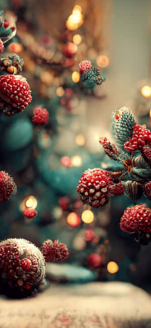 Fondo navideño para iPhone — Galaxia A17 Fondos de pantalla