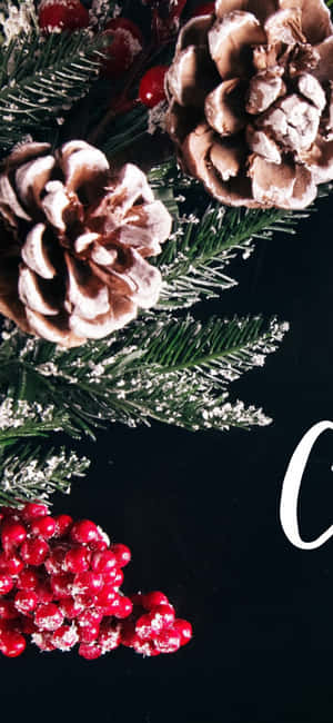 Fondo de pantalla navideño para iPhone