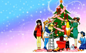 Fondo de Navidad Anime