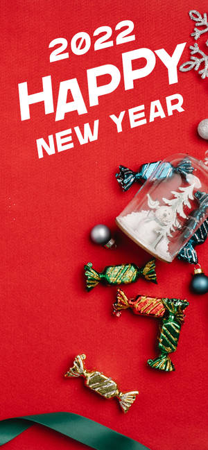 Fondo de pantalla Celebración Entusiasta Año Nuevo 2022 — iPhone 14 Plus Fondos de pantalla