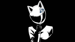 Celty Sturluson Estética Blanco y Negro Tierna — Lindo escritorio Fondos de pantalla