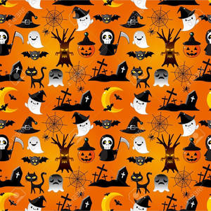 Cementerio Kawaii de Halloween