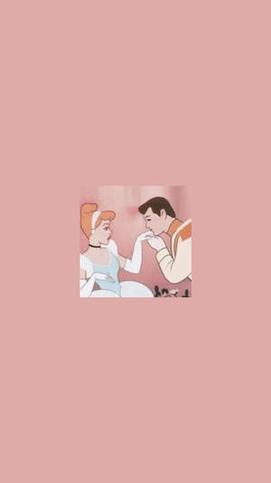 Cenicienta y el Príncipe Azul en caricatura estética — Estético caricatura Fondos de pantalla