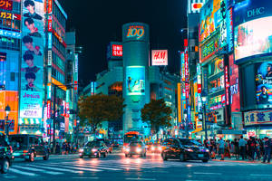 Centro Comercial Shibuya109 Tokio HD Japonés — Japón GIF Fondos de pantalla