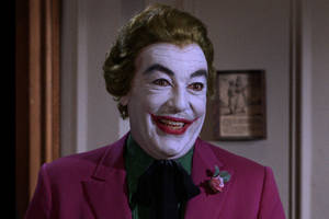César Romero sonriente como el Guasón — Joker Fondos de pantalla