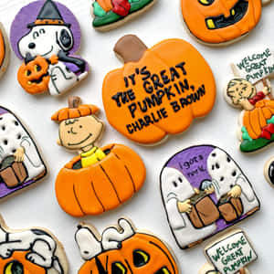 Imágenes de Charlie Brown en Halloween — iPad Pro M4 Fondos de pantalla