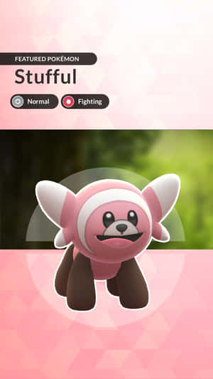 Charming Stufful, el Pokémon de tipo dual — Pokemon Teléfono Fondos de pantalla