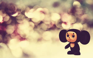 Cheburashka Bokeh Fondo de Escritorio Lindo — Lindo escritorio Fondos de pantalla