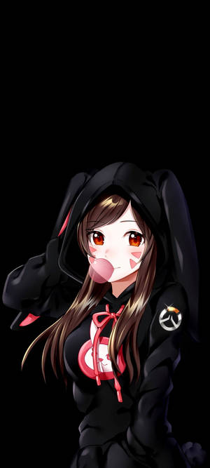 Chica Anime OLED Teléfono — iPhone Air Fondos de pantalla