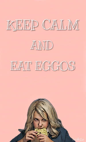 Chica de Stranger Things Comiendo Eggos — Galaxy Tab Active Fondos de pantalla