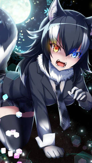 Fondo de pantalla de Chica Lobo Anime Linda para Foto de Perfil — Chica anime linda Fondos de pantalla