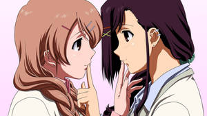 Fondo de pantalla de chicas lesbianas anime Candy Boy — Anime lesbiana Fondos de pantalla