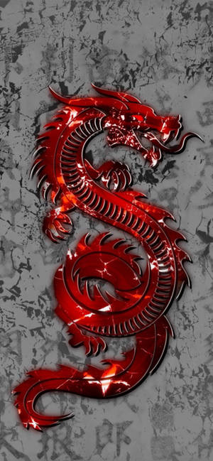 Fondo de pantalla Chinese Red Eastern Dragon — iPhone 17e Fondos de pantalla