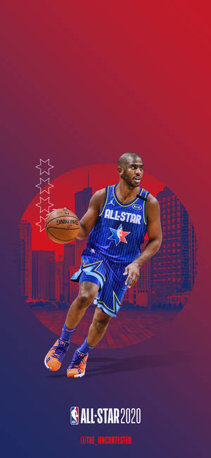 Fondo de pantalla jersey all-star de Chris Paul — iPhone 15 Plus Fondos de pantalla