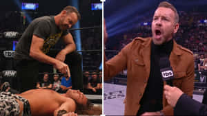 Christian Cage Comentando Derribo — 1920x1080 Fondos de pantalla