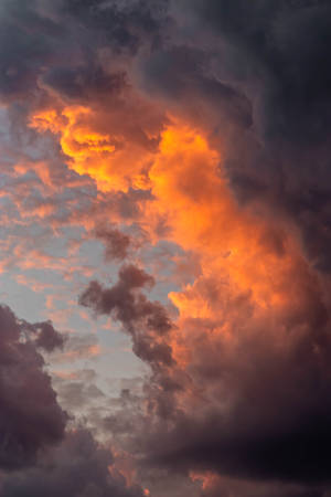 Cielo Estético y Nubes Cumulonimbos — Cielo estético Fondos de pantalla