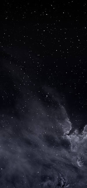 Fondo de pantalla de cielo estrellado nocturno tema oscuro — iPhone 14 Fondos de pantalla