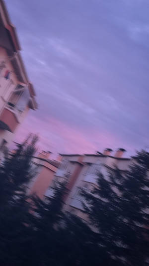 Fondo de pantalla de cielo púrpura borroso estética Tumblr — Estética tumblr Fondos de pantalla