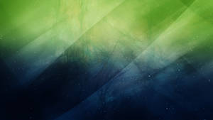 Fondo de pantalla de cielo verde con estrellas — Cielo verde Fondos de pantalla