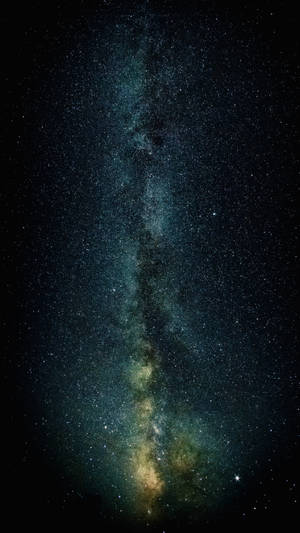 Cielo Verde del Espacio 4K para Teléfono