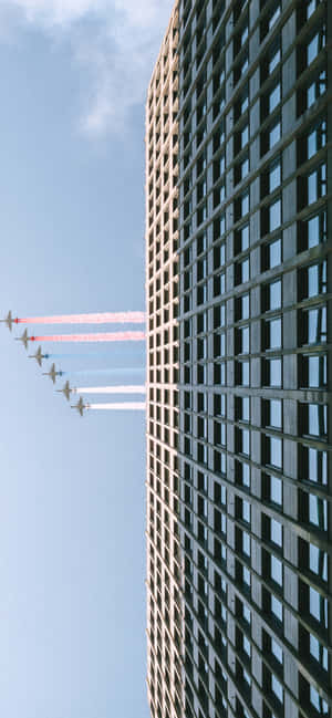 Fondo de aviones pequeños iPhone Xs Max — Moto G47 Fondos de pantalla