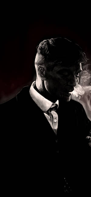 Fondo de pantalla Cillian Murphy estética negra — iPhone 18 Fondos de pantalla