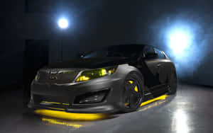 Coche de Batman elegante y poderoso recorriendo la noche — Batman Fondos de pantalla